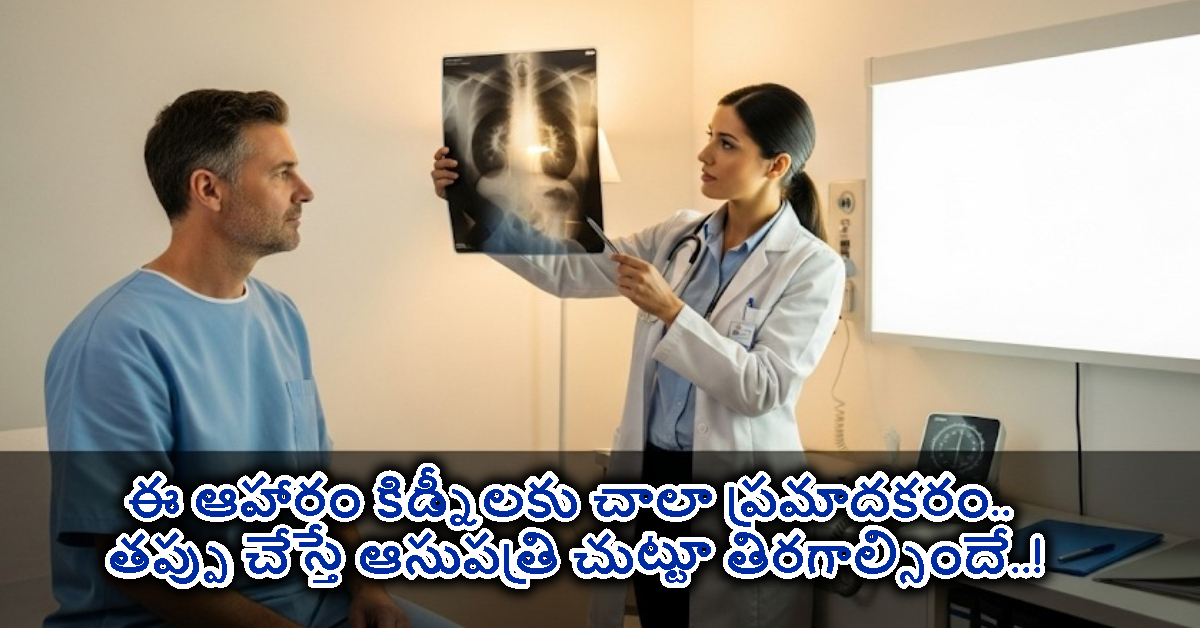 ఈ ఆహారం కిడ్నీలకు చాలా ప్రమాదకరం.. తప్పు చేస్తే ఆసుపత్రి చుట్టూ తిరగాల్సిందే..!