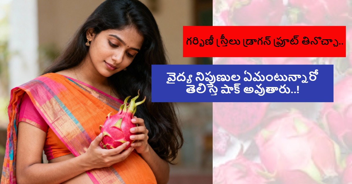Dragon Fruit: గర్భిణీ స్త్రీలు డ్రాగన్ ఫ్రూట్ తినొచ్చా.. వైద్య నిపుణుల ఏమంటున్నారో తెలిస్తే షాక్ అవుతారు..!