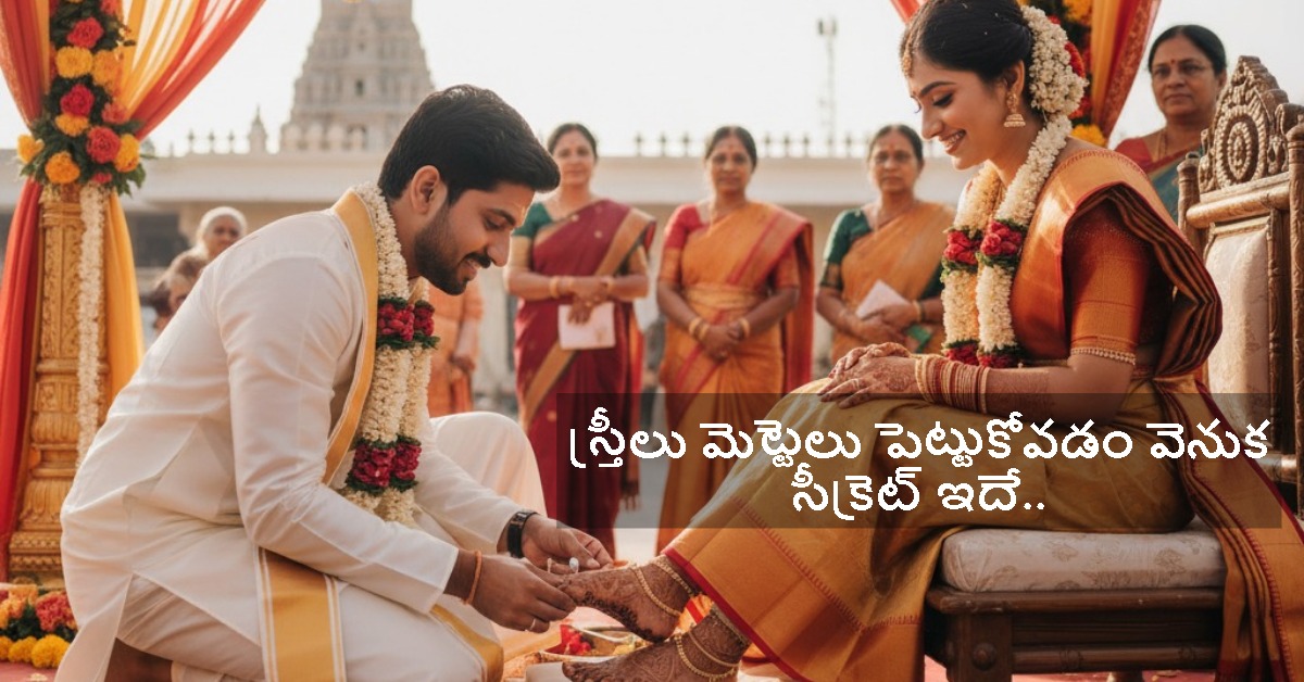 హిందూ స్త్రీలు మెట్టెలు పెట్టుకోవడం వెనుక సీక్రెట్ ఇదే.. శాస్త్రం, సైన్స్ చెప్పింది తెలిస్తే షాక్ అవుతారు..!
