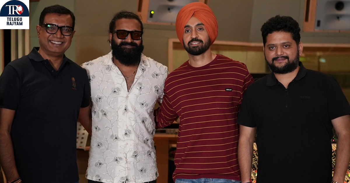 Kantara: రిషబ్ శెట్టి కాంతార చాప్టర్ 1 కోసం సాంగ్ రికార్డ్ చేసిన నేషనల్ అవార్డు విన్నర్ దిల్‌జిత్