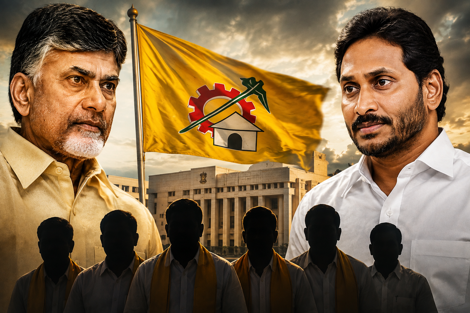 Chandrababu Naidu, Jagan Mohan Reddy and the debate over Kamma leaders in TDP appointments